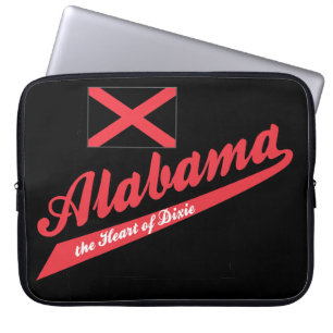 Alabama Heart of Dixie! Laptop Sleeve