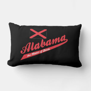 Alabama Heart of Dixie Lumbar Cushion