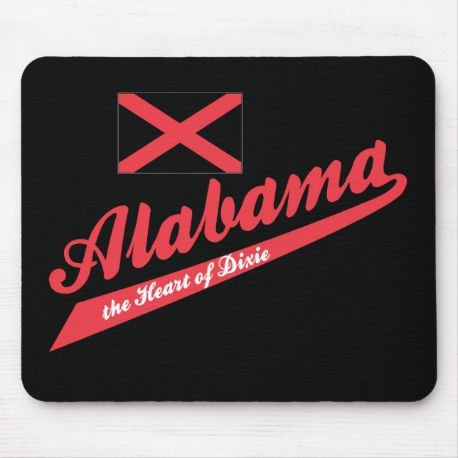 Alabama Heart of Dixie! Mouse Pad (Front)
