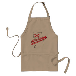 Alabama Heart of Dixie! Standard Apron