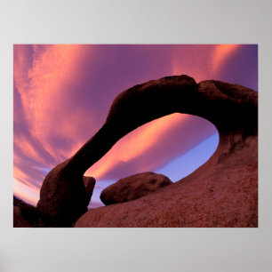 Alabama Hills Arch California Poster