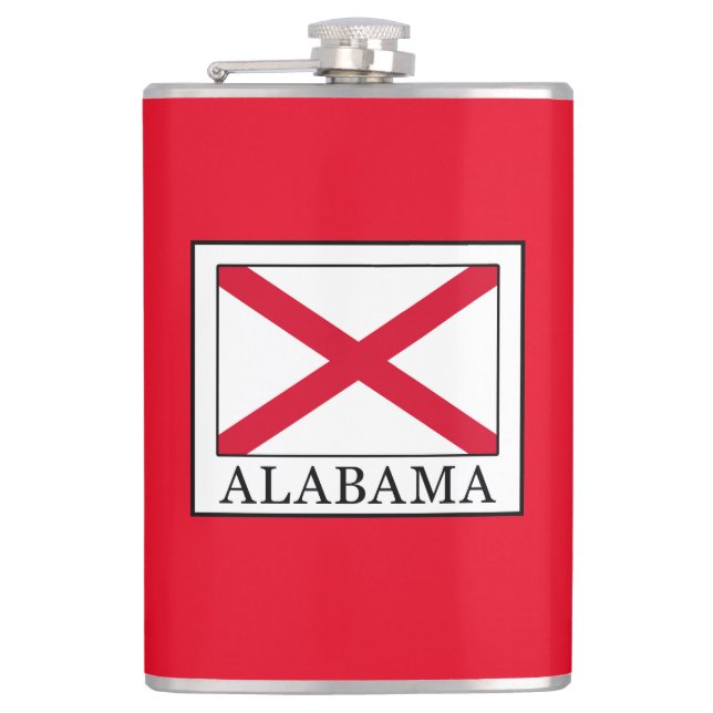 Alabama Hip Flask (Front)