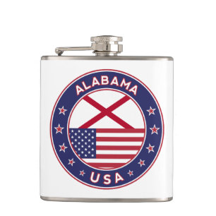 Alabama Hip Flask