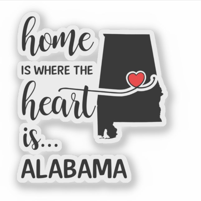 Alabama home is where the heart is (Front)