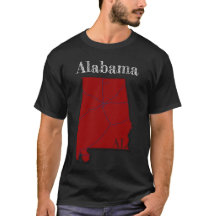 Alabama Interstates [Berry Red Design]
