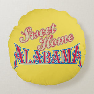 Alabama is Home Round Cushion