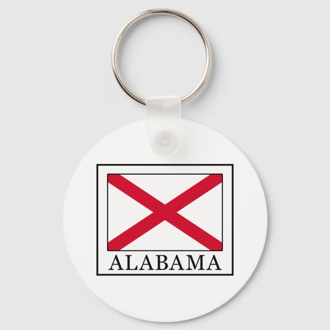 Alabama Key Ring (Front)