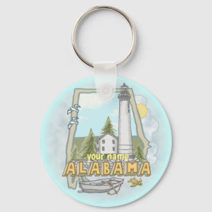 Alabama Lighthouse keychain