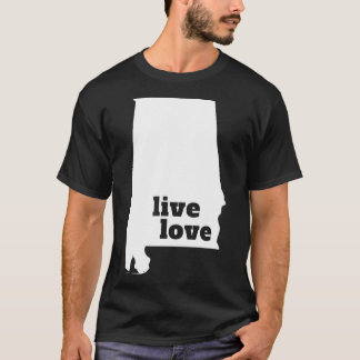 Alabama Live Love Alabama T-Shirt