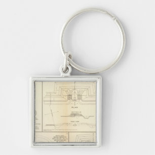 Alabama Mobile defences Key Ring