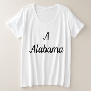 Alabama Monogram Plus Size T-Shirt