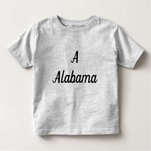 Alabama Monogram Toddler T-Shirt