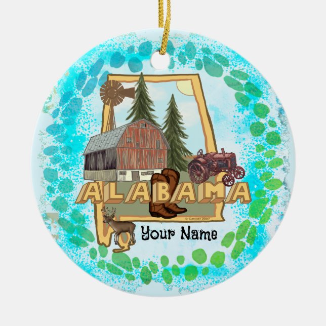 Alabama  ornament (Front)