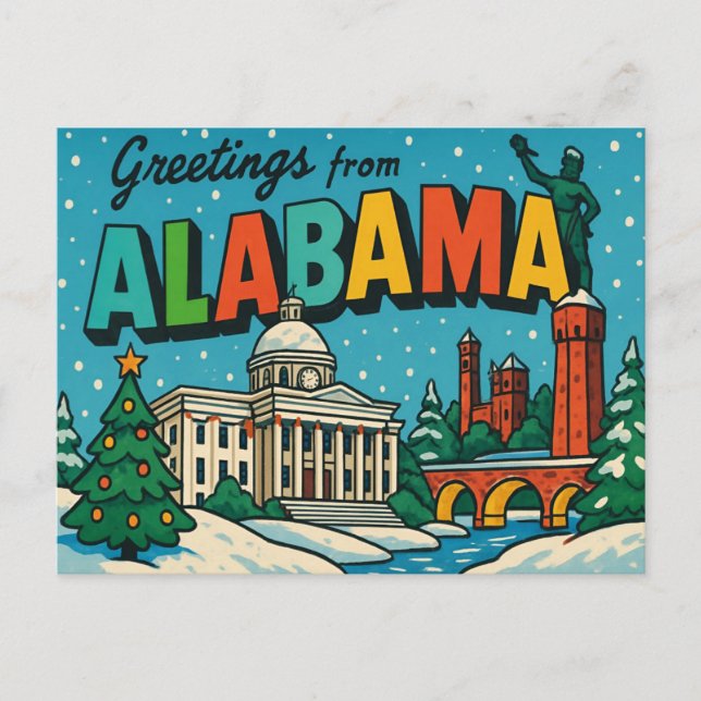 ALABAMA Postcard (Front)