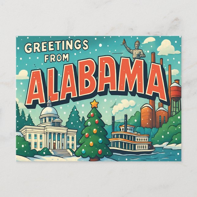 ALABAMA Postcard (Front)