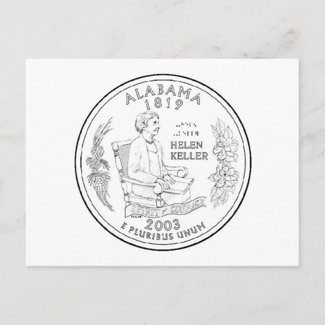 Alabama Postcard (Front)