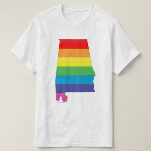 alabama pride. striped. T-Shirt