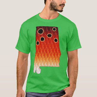 Alabama Redfish Colours Red Drum Inspired Colour P T-Shirt