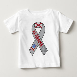 Alabama Ribbon of Support Baby T-Shirt