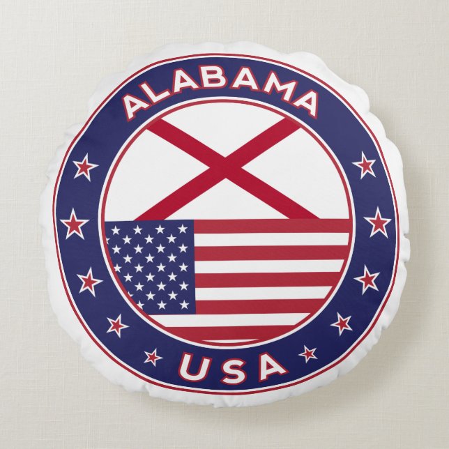 Alabama Round Cushion (Front)