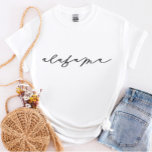 Alabama Script Women’s T-Shirt<br><div class="desc">We are always adding new designs daily!</div>