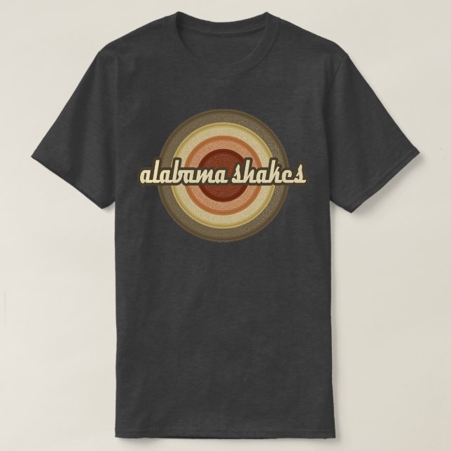 Alabama Shakes Circle Crayon TShirt (Design Front)