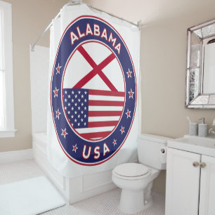 Alabama Shower Curtain