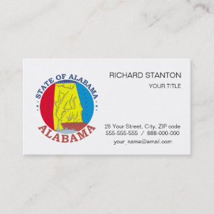 Alabama sign business card