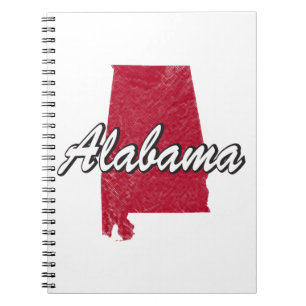 Alabama Spiral Notebook