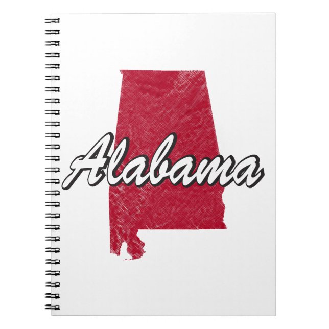 Alabama Spiral Notebook (Front)