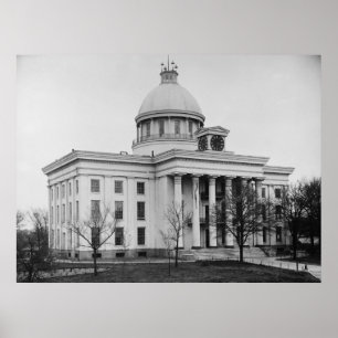 Alabama State Capitol Poster