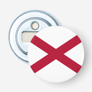 Alabama State Flag Bottle Opener