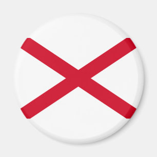 Alabama State Flag Design Magnet