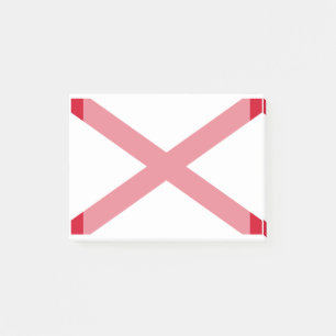 Alabama State Flag Design Post-it Notes