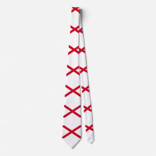 Alabama State Flag Design Tie
