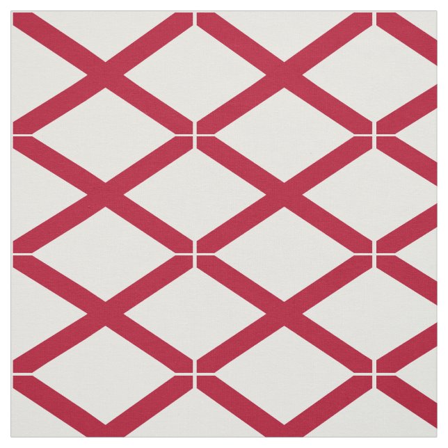 Alabama State Flag Fabric (Swatch)