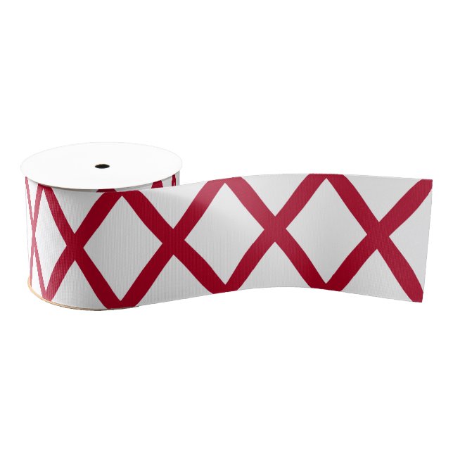 Alabama State flag Grosgrain Ribbon (Spool)
