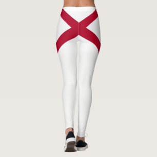 Alabama State flag Leggings