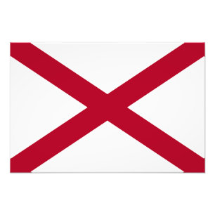 Alabama State Flag Photo Print