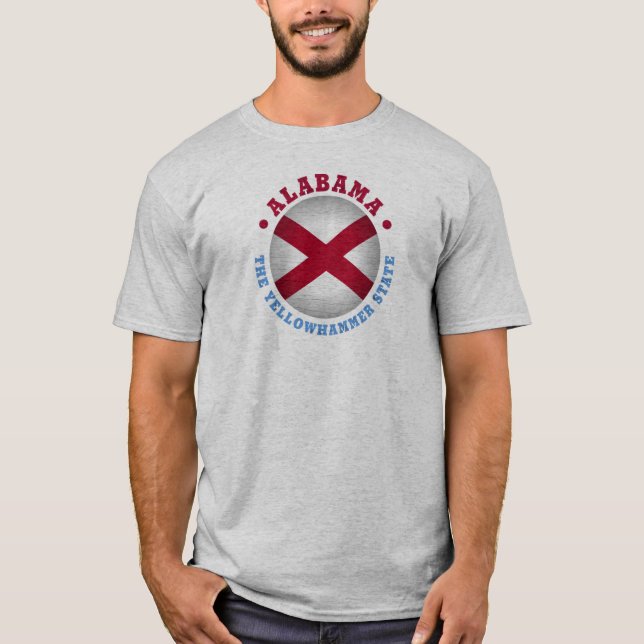 ALABAMA STATE FLAG T-Shirt (Front)