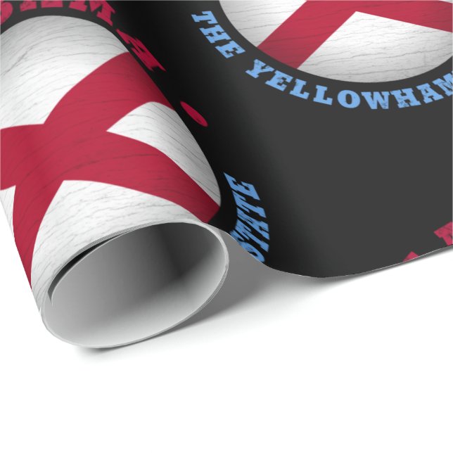 ALABAMA STATE FLAG WRAPPING PAPER (Roll Corner)