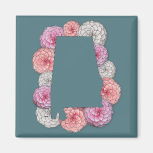 Alabama State Flower Magnet