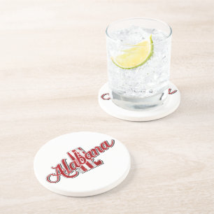Alabama State Outline Coaster