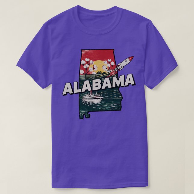 Alabama State TShirt (Design Front)