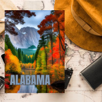 Alabama, State, USA, Vintage, Nature, Autumn,