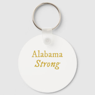 Alabama Strong Key Ring