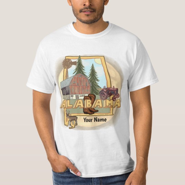 Alabama t-shirt (Front)