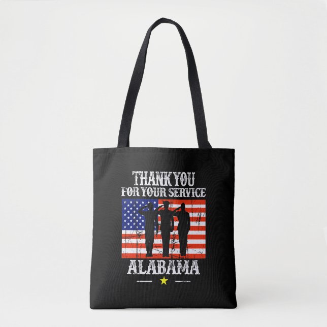 Alabama Tote Bag Christmas (Front)