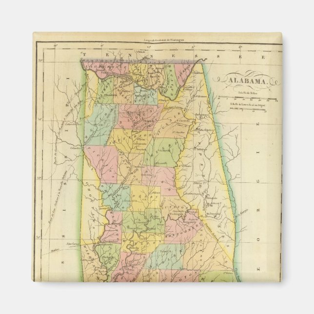 Alabama US Magnet (Front)