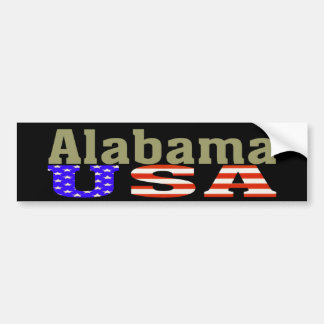 Alabama USA! Bumper Sticker